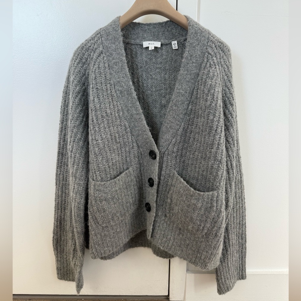 A.L.C Gray Cardigan